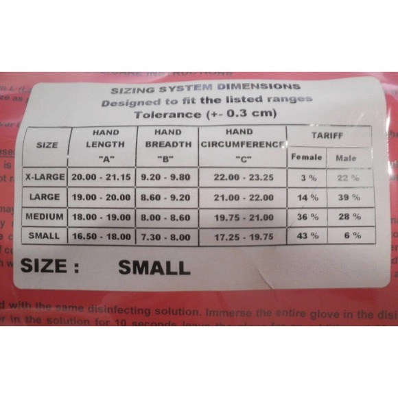 Government Military Issue SMALL Chemical Protective Glove Shells & Inserts, 1 Pr - Picture 6 of 8